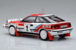 Toyota Celica GT-Four ST165 #2 C. Sainz / L. Moya Winner Rally Monte Carlo 1991 Kyosho 1:18 08961B Metāls — attēls 6 no 12