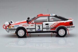 Toyota Celica GT-Four ST165 #3 B. Waldegard / F. Gallagher Winner Safari Rally 1990 Kyosho 1:18 08961A Metāls — attēls 4 no 12