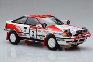 Toyota Celica GT-Four ST165 #3 B. Waldegard / F. Gallagher Winner Safari Rally 1990 Kyosho 1:18 08961A Metāls — attēls 5 no 12