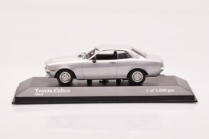 Toyota Celica A20 Sudrabs Minichamps 1:43