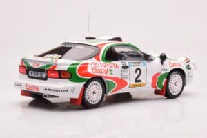 Toyota Celica Turbo 4WD ST185 #2 M. Alén / I. Kivimäki Safari Rally 1993 IXO 1:18 18RMC150B Metāls — attēls 2 no 6