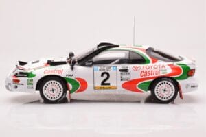 Toyota Celica Turbo 4WD ST185 #2 M. Alén / I. Kivimäki Safari Rally 1993 IXO 1:18 18RMC150B Metāls — attēls 3 no 6