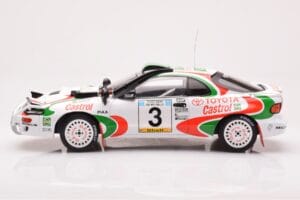 Toyota Celica Turbo 4WD ST185 #3 I. Duncan / R. Virtanen Safari Rally 1994 IXO 1:18 18RMC150C Metāls — attēls 3 no 6