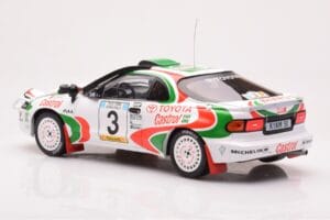 Toyota Celica Turbo 4WD ST185 #3 I. Duncan / R. Virtanen Safari Rally 1994 IXO 1:18 18RMC150C Metāls — attēls 5 no 6