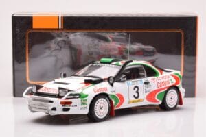Toyota Celica Turbo 4WD ST185 #3 I. Duncan / R. Virtanen Safari Rally 1994 IXO 1:18 18RMC150C Metāls — attēls 6 no 6