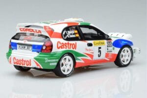 Toyota Corolla WRC #4 C. Sainz / L. Moya Rally Monte Carlo Winner 1998 Otto 1:18 OT395 Sveķi — attēls 2 no 6