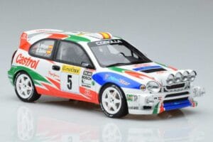 Toyota Corolla WRC #4 C. Sainz / L. Moya Rally Monte Carlo Winner 1998 Otto 1:18 OT395 Sveķi — attēls 4 no 6