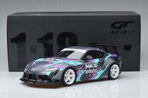 Toyota GR Supra A90 HKS GT Spirit 1:18 GT407 Sveķi — attēls 6 no 6