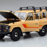 Toyota Land Cruiser 60 Bēšs Ar Papildu Detaļām Kyosho 1:18 - image 2 of 12