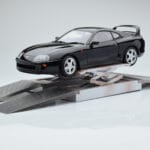 Toyota Supra A80 Melns LCD 1:18 - image 6 of 7