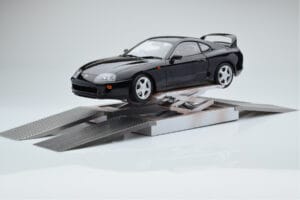 Toyota Supra A80 Melns LCD 1:18 LCD18020-BL Metāls — attēls 6 no 7