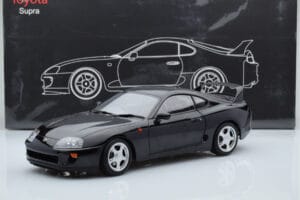 Toyota Supra A80 Melns LCD 1:18 LCD18020-BL Metāls — attēls 7 no 7