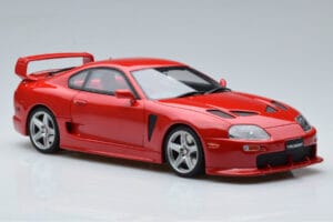 Toyota Supra A80 TRD 3000 GT Sarkans Otto 1:18 OT879 Sveķi — attēls 4 no 6
