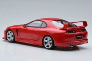 Toyota Supra A80 TRD 3000 GT Sarkans Otto 1:18 OT879 Sveķi — attēls 5 no 6
