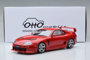 Toyota Supra A80 TRD 3000 GT Sarkans Otto 1:18 OT879 Sveķi — attēls 6 no 6