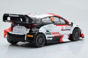 Toyota GR Yaris Rally1 #69 K. Rovanpera / J. Halttunen Rally Croatia 2022 IXO 1:18 18RMC151A Metāls — attēls 2 no 6