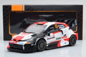 Toyota GR Yaris Rally1 #69 K. Rovanpera / J. Halttunen Rally Croatia 2022 IXO 1:18 18RMC151A Metāls — attēls 6 no 6