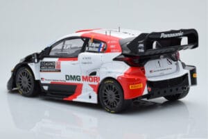Toyota GR Yaris Rally1 #1 S. Ogier / B. Veillas Rally Monte Carlo 2022 IXO 1:18 18RMC151B Metāls — attēls 5 no 6