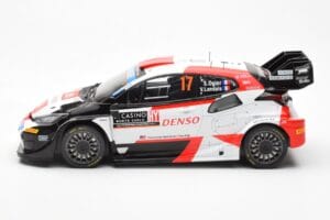 Toyota GR Yaris Rally1 #17 S. Ogier / B. Veillas Rally Monte Carlo 2023 IXO 1:18 18RMC152A Metāls — attēls 3 no 6