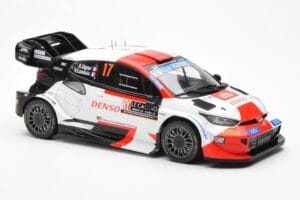 Toyota GR Yaris Rally1 #17 S. Ogier / B. Veillas Rally Monte Carlo 2023 IXO 1:18 18RMC152A Metāls — attēls 4 no 6