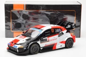 Toyota GR Yaris Rally1 #17 S. Ogier / B. Veillas Rally Monte Carlo 2023 IXO 1:18 18RMC152A Metāls — attēls 6 no 6