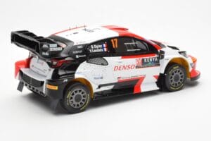 Toyota GR Yaris Rally1 #17 S. Ogier / V. Landais Safari Rally Kenya 2023 IXO 1:18 18RMC173A Metāls — attēls 2 no 6