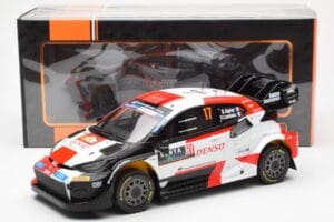 Toyota GR Yaris Rally1 #17 S. Ogier / V. Landais Safari Rally Kenya 2023 IXO 1:18 18RMC173A Metāls — attēls 6 no 6