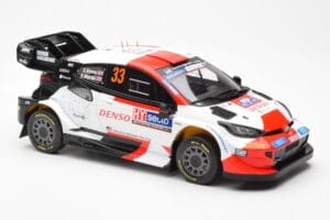 Toyota GR Yaris Rally1 #33 E. Evans / S. Martin Rally Finland 2023 IXO 1:18 18RMC174A Metāls — attēls 4 no 6