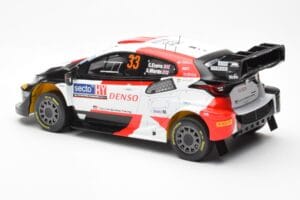 Toyota GR Yaris Rally1 #33 E. Evans / S. Martin Rally Finland 2023 IXO 1:18 18RMC174A Metāls — attēls 5 no 6