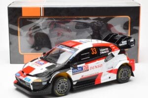 Toyota GR Yaris Rally1 #33 E. Evans / S. Martin Rally Finland 2023 IXO 1:18 18RMC174A Metāls — attēls 6 no 6