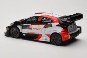Toyota GR Yaris Rally1 #69 K. Rovanpera / J. Halttunen Rally Monte Carlo World Champion 2023 IXO 1:18 18RMC152B Metāls — attēls 5 no 6
