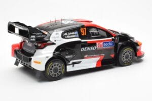Toyota GR Yaris Rally1 #97 J-M. Latvala / J. Hanninen Rally Finland 2023 IXO 1:18 18RMC174B Metāls — attēls 2 no 6