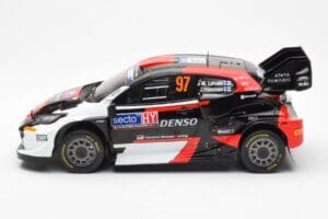 Toyota GR Yaris Rally1 #97 J-M. Latvala / J. Hanninen Rally Finland 2023 IXO 1:18 18RMC174B Metāls — attēls 3 no 6
