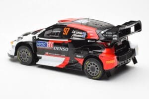 Toyota GR Yaris Rally1 #97 J-M. Latvala / J. Hanninen Rally Finland 2023 IXO 1:18 18RMC174B Metāls — attēls 5 no 6