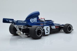 Tyrrell 006 Ford #5 J. Stewart Winner Monaco GP 1973 MCG 1:18 MCG18600F Metāls — attēls 2 no 6