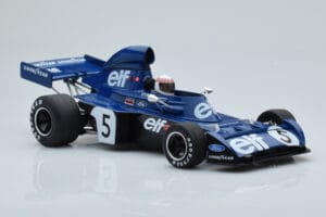 Tyrrell 006 Ford #5 J. Stewart Winner Monaco GP 1973 MCG 1:18 MCG18600F Metāls — attēls 4 no 6
