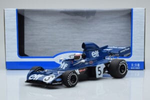 Tyrrell 006 Ford #5 J. Stewart Winner Monaco GP 1973 MCG 1:18 MCG18600F Metāls — attēls 6 no 6