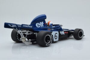 Tyrrell 006 Ford #6 F. Cevert Belgium GP 1973 MCG 1:18 MCG18601F Metāls — attēls 2 no 6