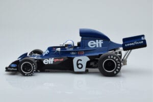 Tyrrell 006 Ford #6 F. Cevert Belgium GP 1973 MCG 1:18 MCG18601F Metāls — attēls 3 no 6