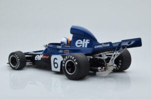 Tyrrell 006 Ford #6 F. Cevert Belgium GP 1973 MCG 1:18 MCG18601F Metāls — attēls 5 no 6