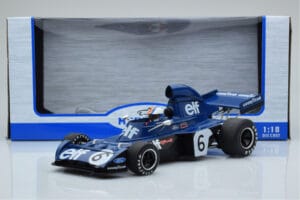 Tyrrell 006 Ford #6 F. Cevert Belgium GP 1973 MCG 1:18 MCG18601F Metāls — attēls 6 no 6