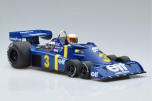 Tyrrell P34 Elf #3 J. Scheckter Winner Sweden GP 1976 MCG 1:18 MCG18614F Metāls — attēls 4 no 6