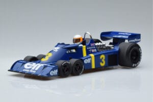 Tyrrell P34 Elf #3 J. Scheckter Winner Sweden GP 1976 MCG 1:18 MCG18614F Metāls