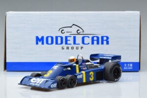 Tyrrell P34 Elf #3 J. Scheckter Winner Sweden GP 1976 MCG 1:18 MCG18614F Metāls — attēls 6 no 6