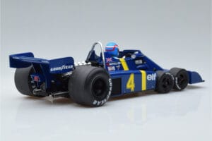 Tyrrell P34 Elf #4 P. Depailler Sweden GP 1976 MCG 1:18 MCG18615F Metāls — attēls 2 no 6