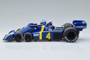 Tyrrell P34 Elf #4 P. Depailler Sweden GP 1976 MCG 1:18 MCG18615F Metāls — attēls 3 no 6