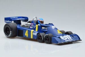 Tyrrell P34 Elf #4 P. Depailler Sweden GP 1976 MCG 1:18 MCG18615F Metāls — attēls 4 no 6