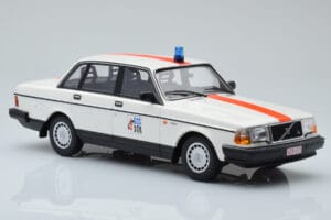 Volvo 240 GL Policija Beļģija Minichamps 1:18 155171492 Metāls — attēls 4 no 6