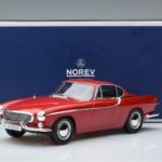Volvo P1800 Sarkans Norev 1:18 188700 Metāls - image 6 of 6
