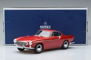 Volvo P1800 Sarkans Norev 1:18 188700 Metāls — attēls 6 no 6